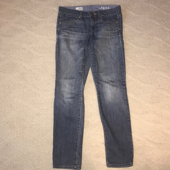 Gap skinny blue jeans SZ 27 - Picture 4 of 5
